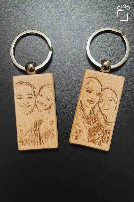 Wood Keychain
